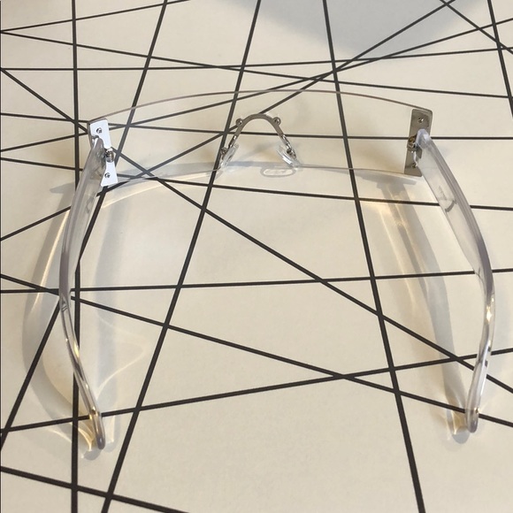 Clear rectangular glasses - Picture 3 of 4